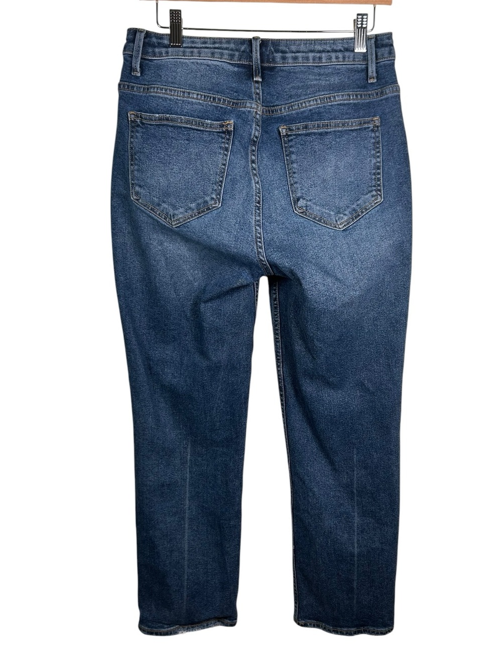 DRIFTWOOD Stella High Rise Straight Leg Ankle Jeans Medium Wash Size 28 - Picture 6 of 13